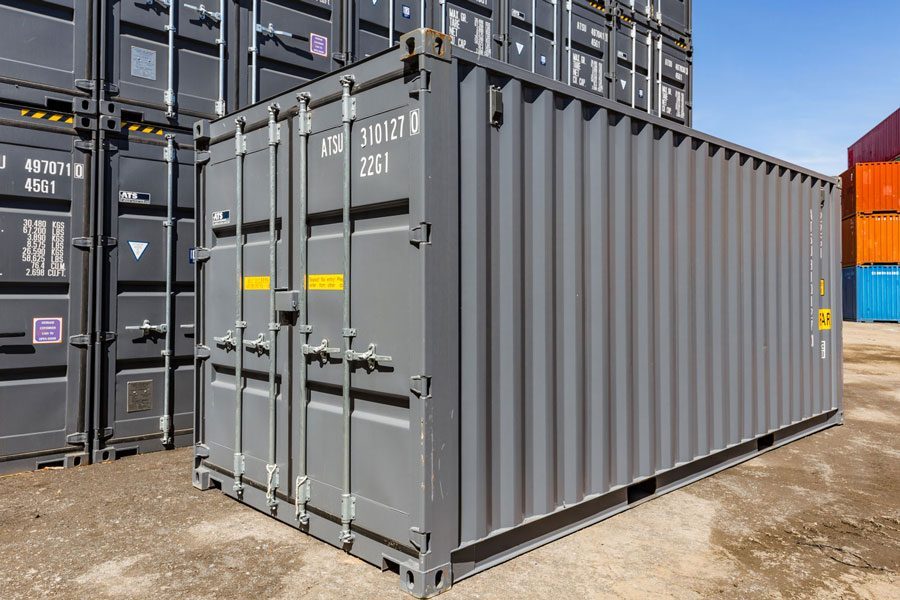 20FT DOUBLE DOOR SHIPPING CONTAINER