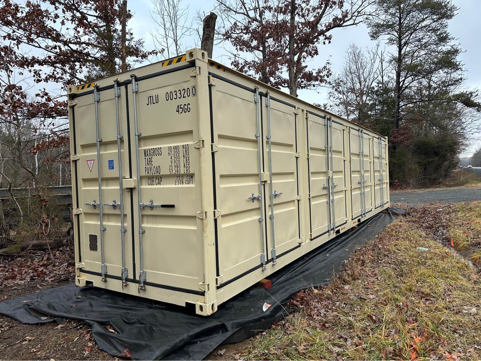 40FT SHIPPING CONTAINER WITH SIDE DOORS